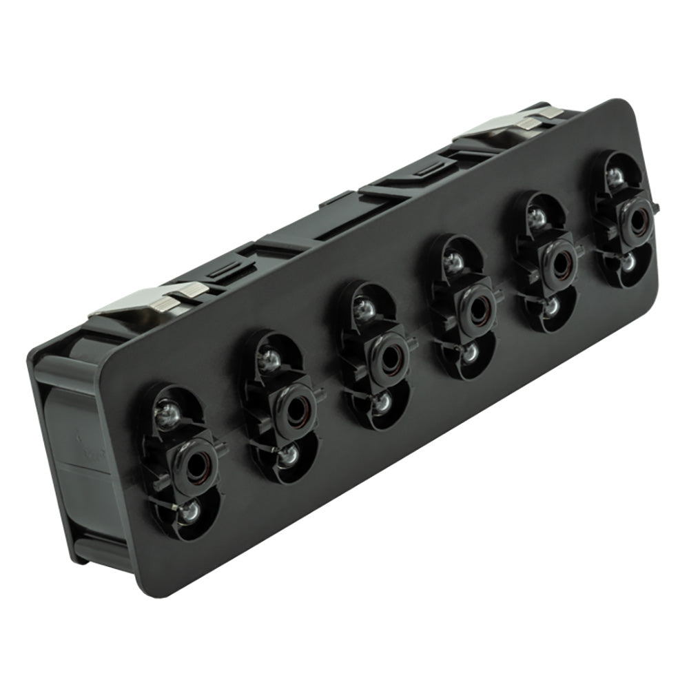 Maretron VMM6 Contura Series Digital Switch Module 6 Rocker No Actuators wRight Switch 3Position Blue LEDs