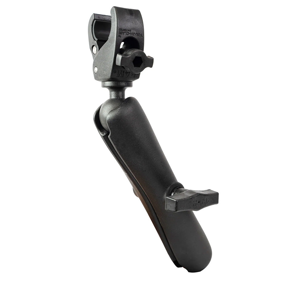 RAM Mount RAM ToughClaw Double Clamp Long Arm Trolling Motor Hold Down