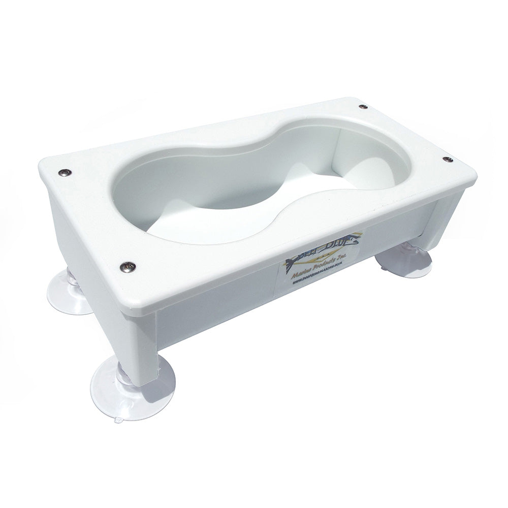 Deep Blue Marine Double Cup HolderStorage Box