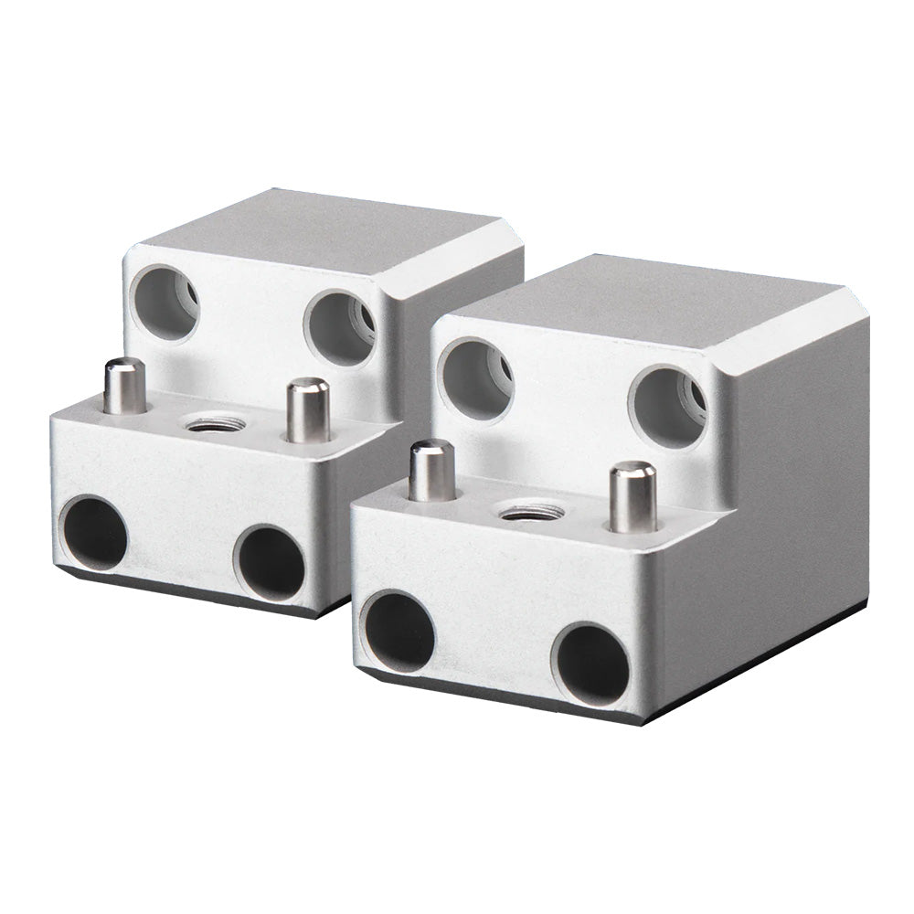 PTM Watersports Board Rack Mount 4 Bolt Silver Pair