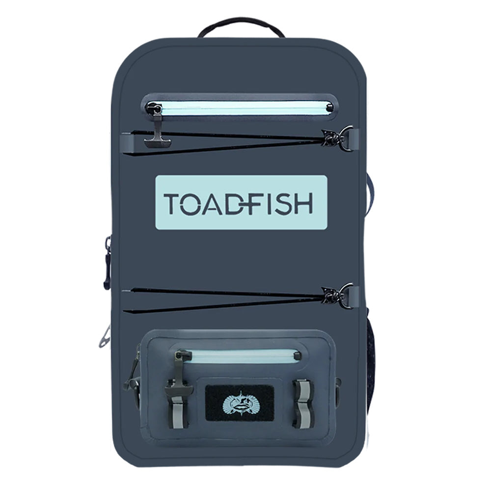 Toadfish Waterproof Backpack Sling Ocean Blue