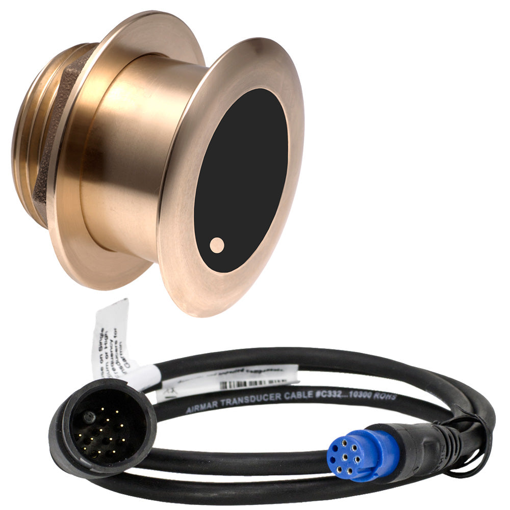 Airmar B175L Bronze 20 Degree ThruHull 1kW fGarmin w8Pin Connector