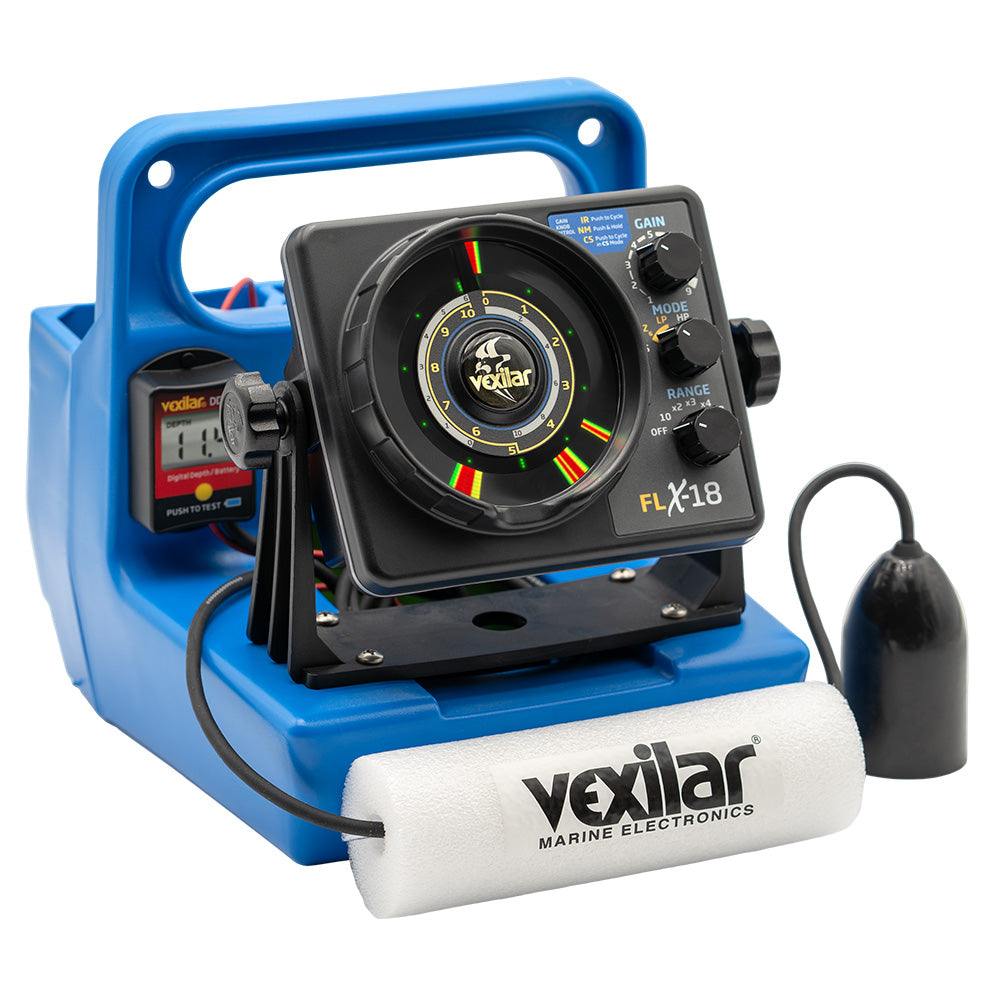 Vexilar FLX18 Genz Pack w12 Degree IceDucer DD100