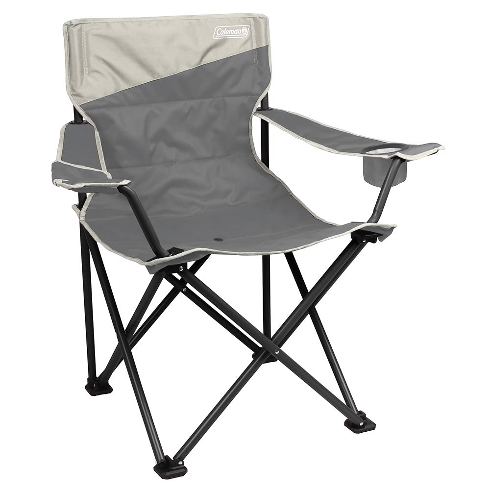 Coleman Big Tall Quad Camping Chair Grey