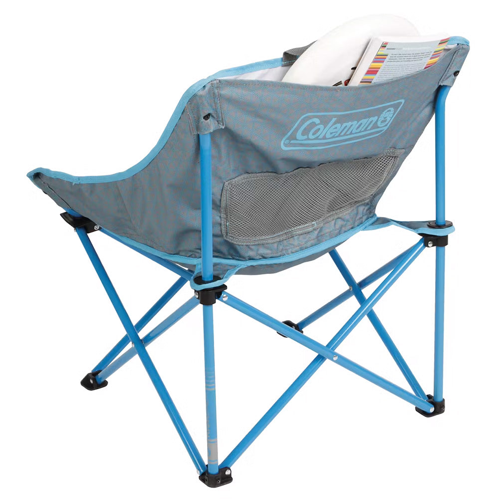 Coleman Kickback Breeze Chair Blue