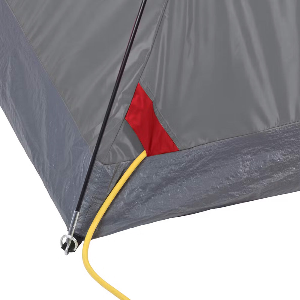 Coleman 6Person Flatwoods II Lightweight Dome Camping Tent Red