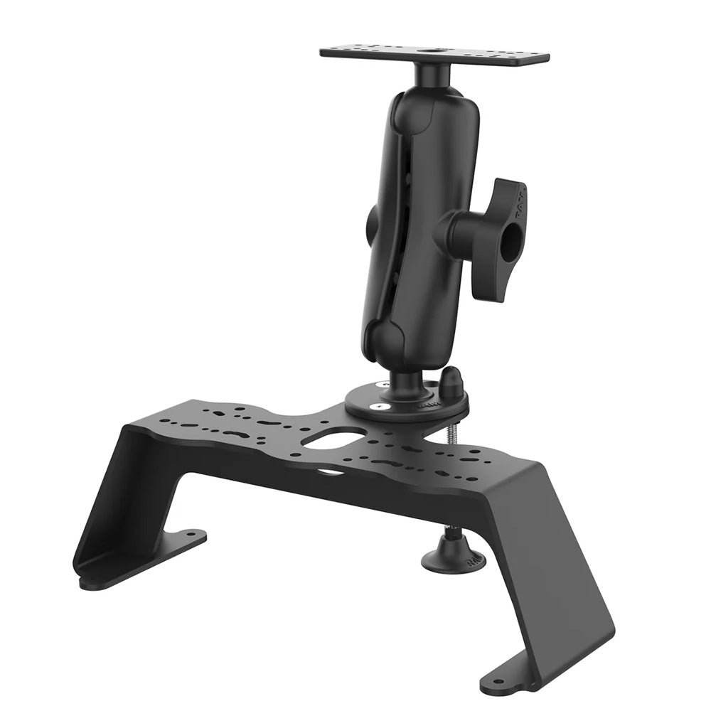 RAM Mount RAM Fishfinder Deck Kit wSingle Marine Electronic Mount
