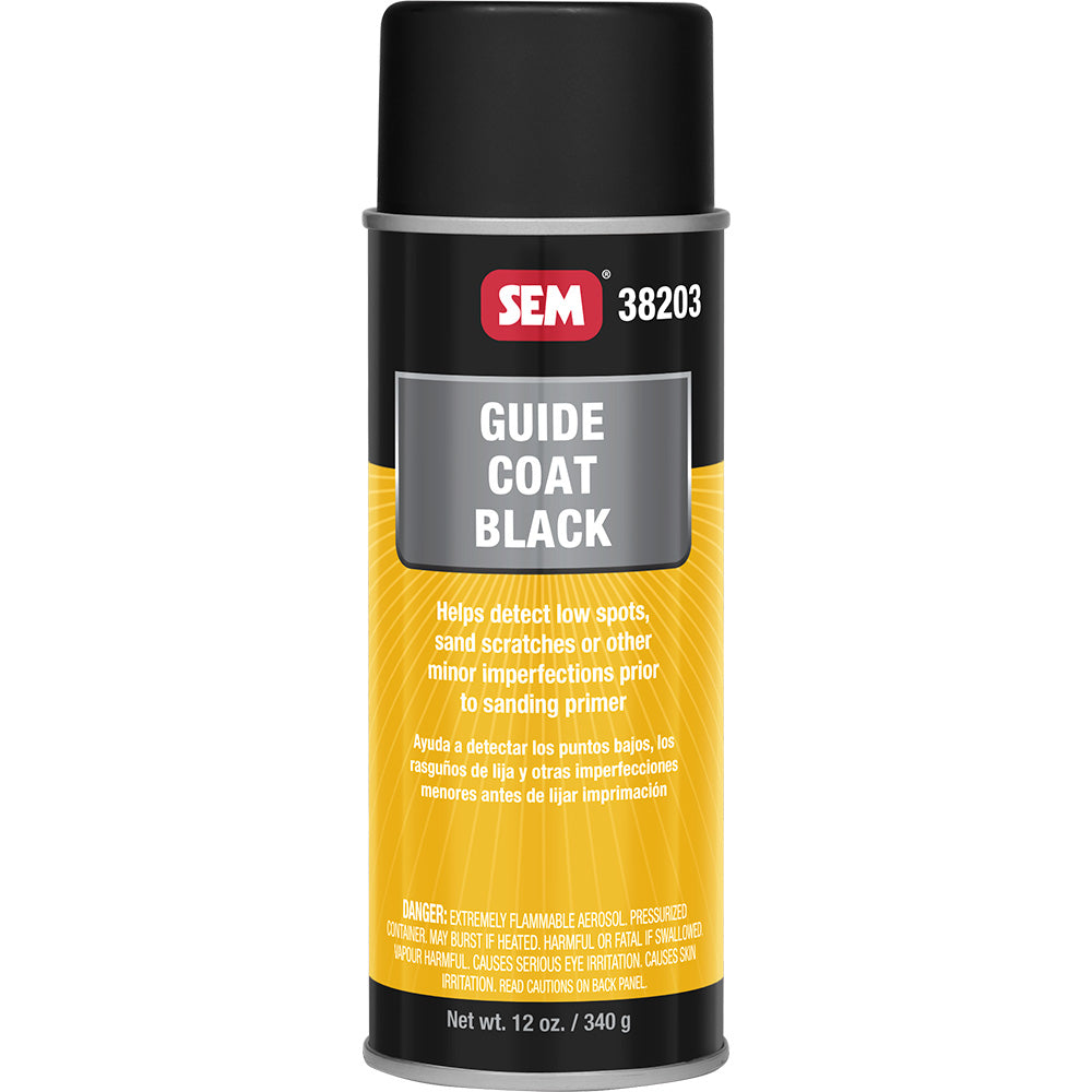 SEM Guide Coat 16oz Aerosol Can Black