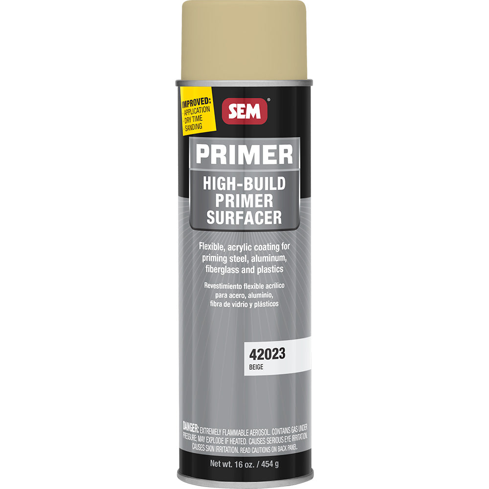 SEM HighBuild Primer Surfacer 20oz Aerosol Can Beige