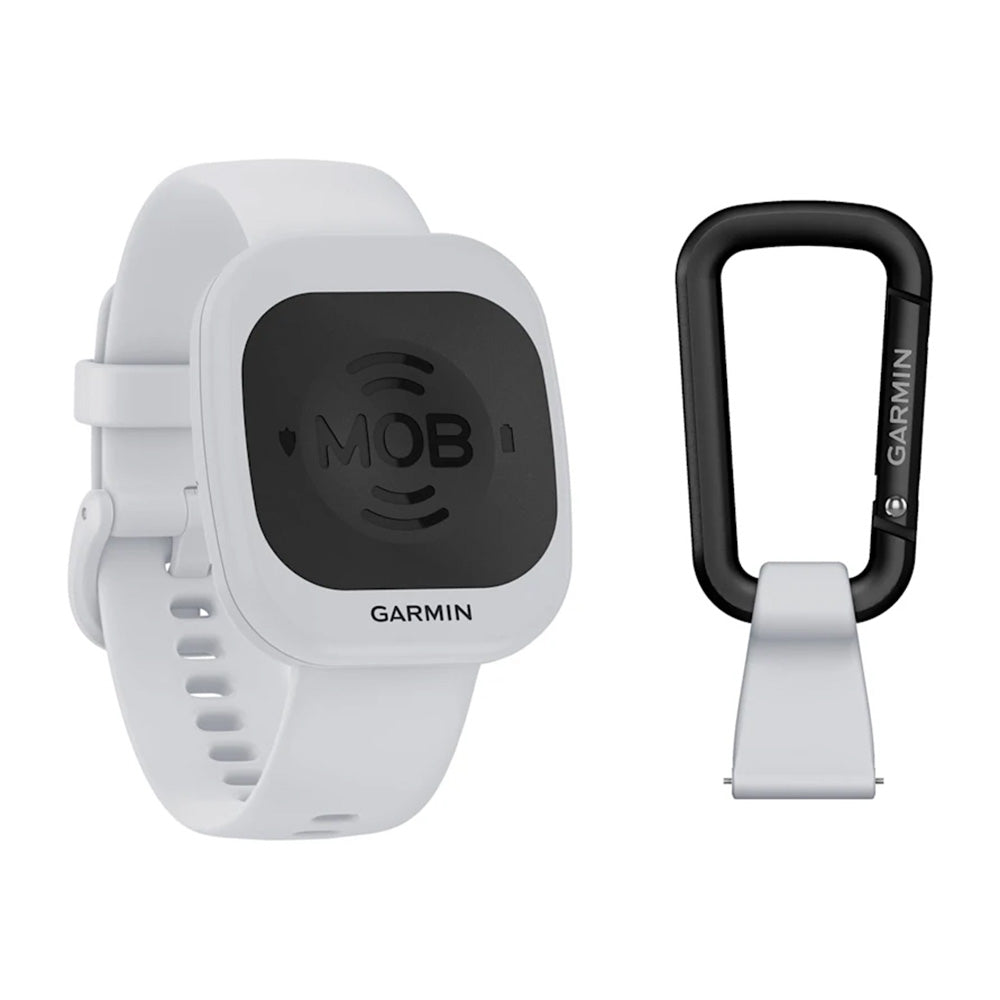 Garmin MOB Tag wWhite Quick Release Band