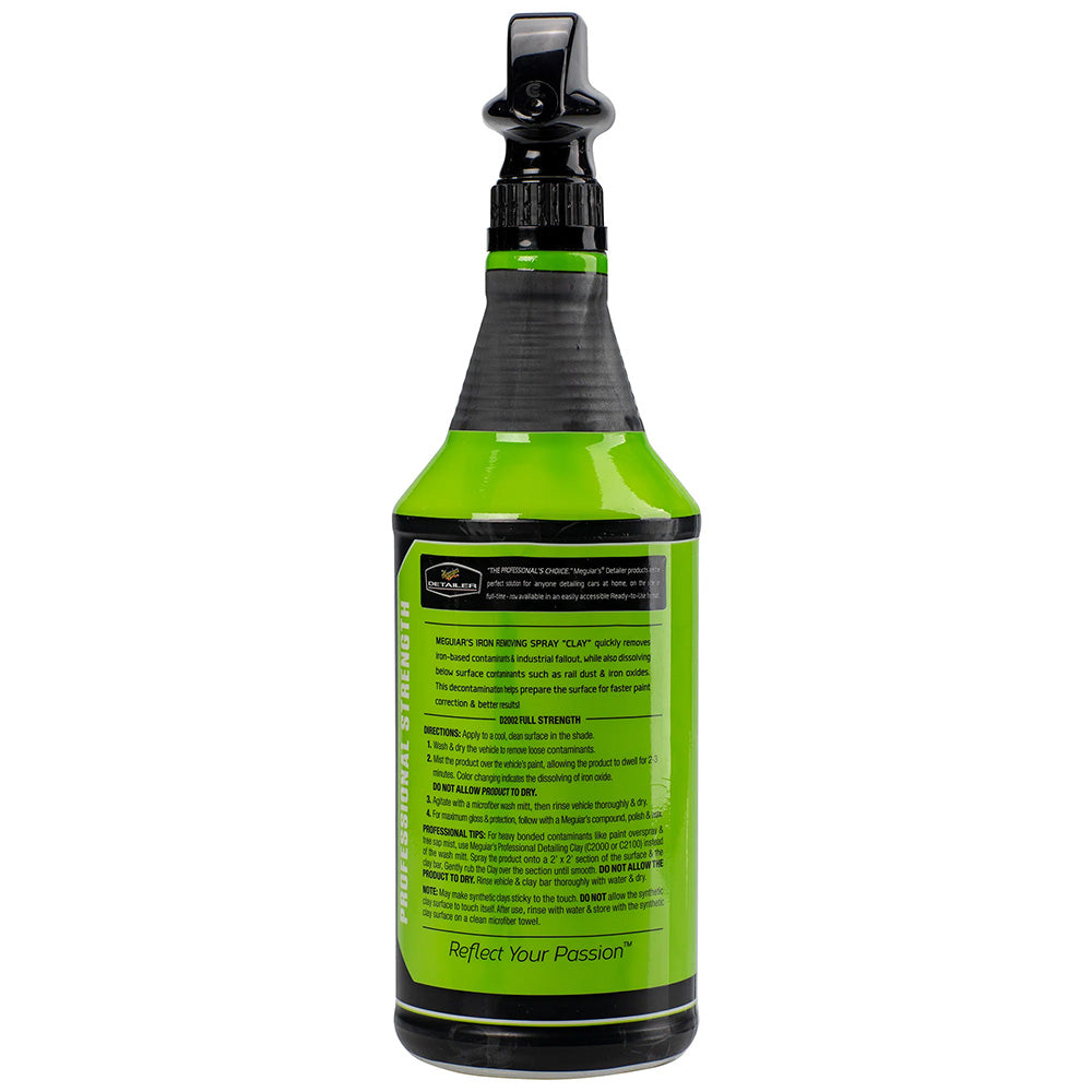 Meguiars Iron Removing Spray Clay 32oz