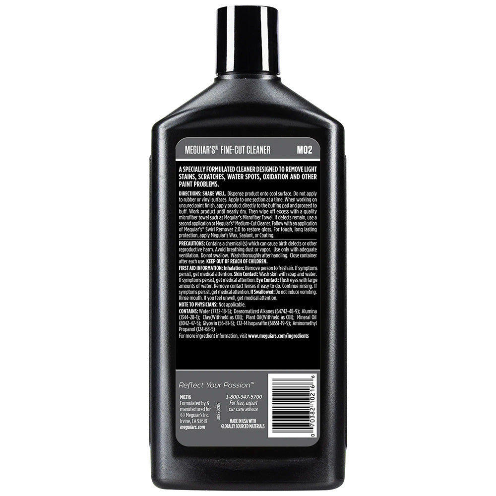 Meguiars FineCut Cleaner 16oz