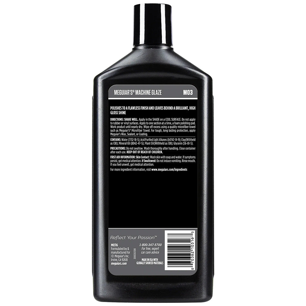 Meguiars Professional Machine Glaze 16oz