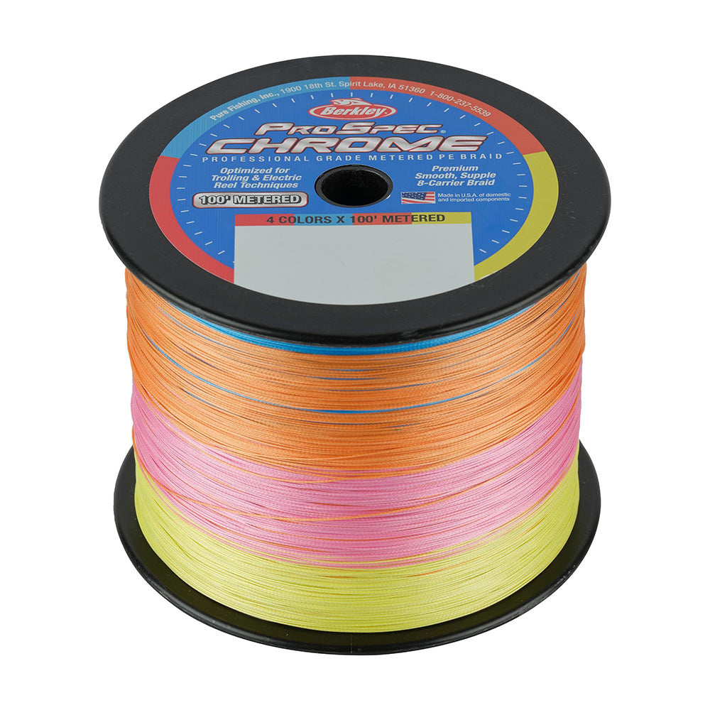 Berkley ProSpec Chrome 4 x 100 Metered Braid 30lb 3500yd