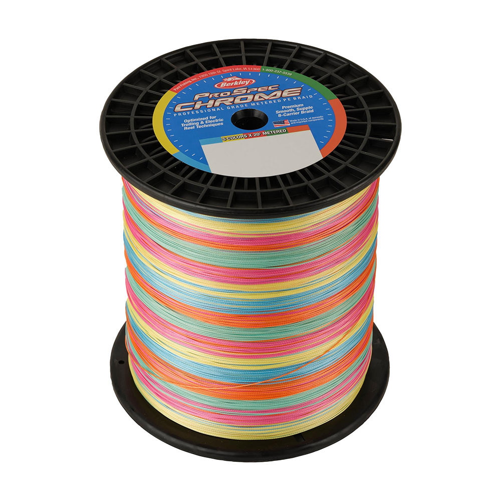 Berkley Prospec Chrome 5 x 20 Metered Braid 100lb 3000yd