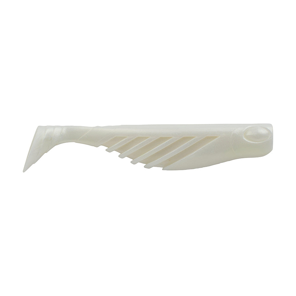 Berkley Gulp Saltwater Ripple Mullet 4 Pearl White GSRM4PW