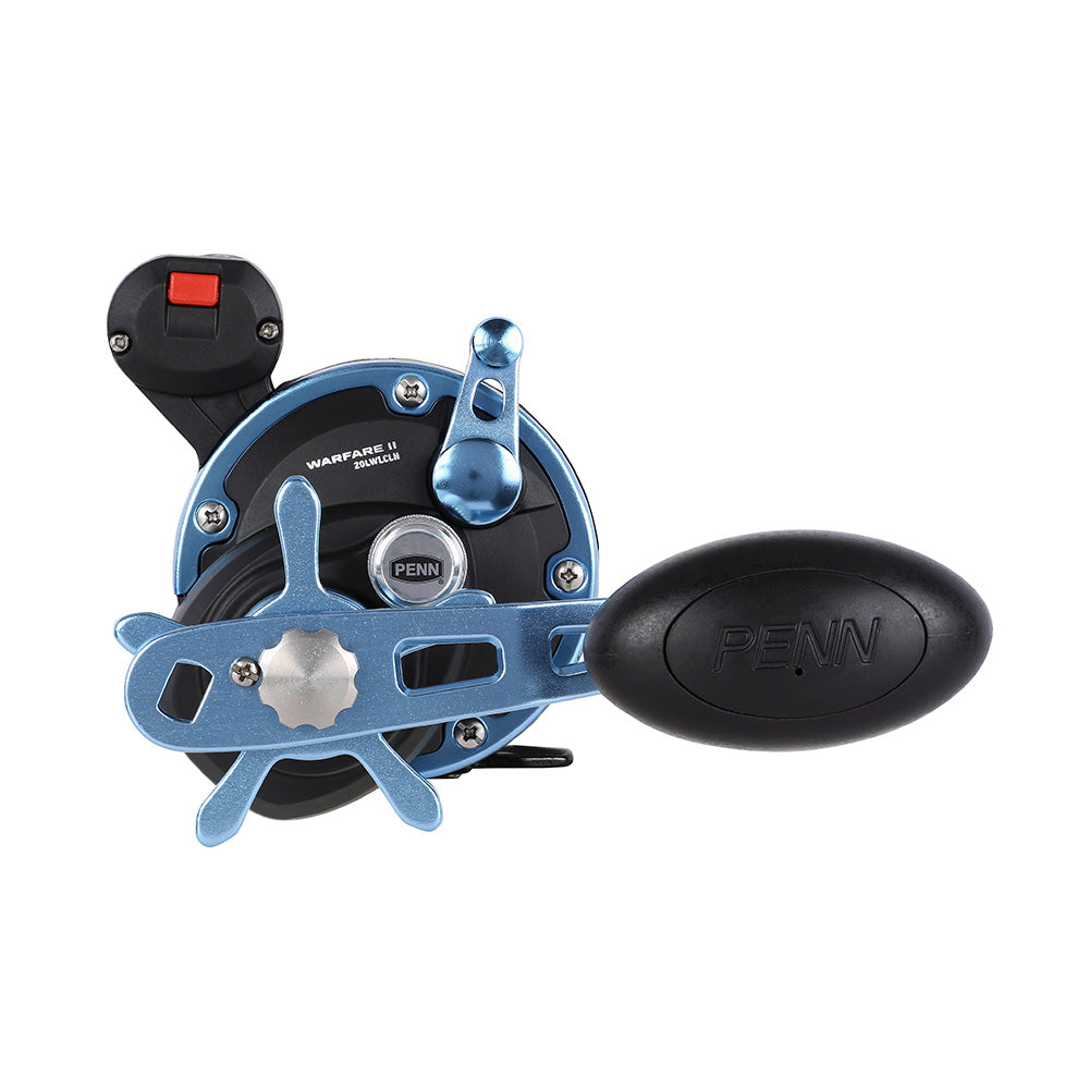 PENN WARII20LWLCLH Warfare II Level Wind 20 Left Hand Conventional Reel wLine Counter