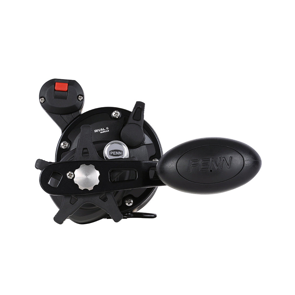 PENN RVLII15LWLHLC Rival II 15 Level Wind Left Hand Conventional Reel wLine Counter