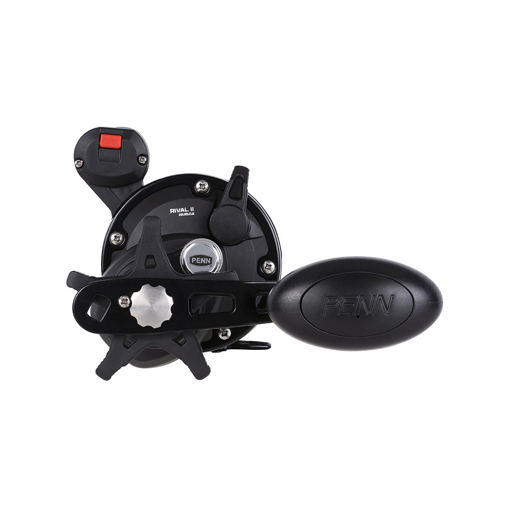 PENN RVLII20LWLCLH Rival II 20 Level Wind Left Hand Conventional Reel wLine Counter