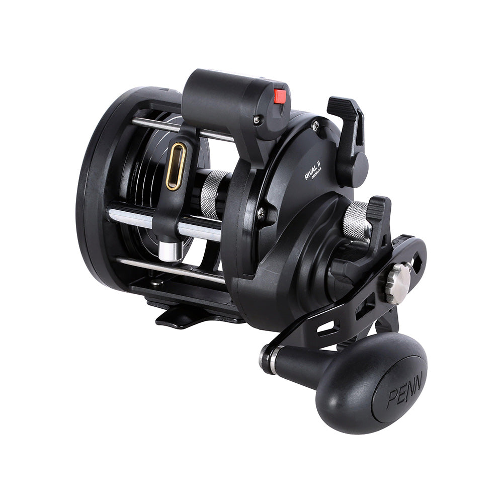 PENN RVLII30LWLH Rival II 30 Level Wind Left Hand Conventional Reel wLine Counter