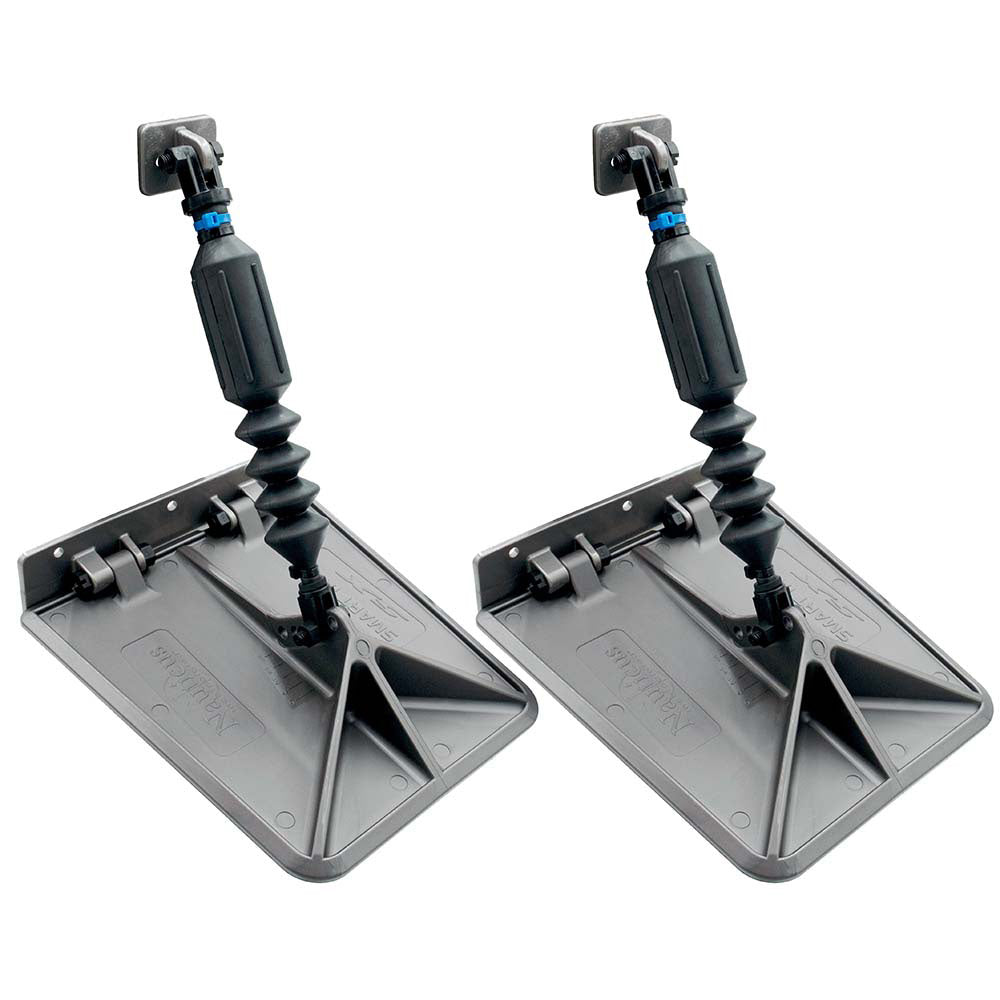 Lectrotab SX 95 x 10 Smart Tabs 1618 Boats w60lb Actuators 60150HP Gunmetal Grey