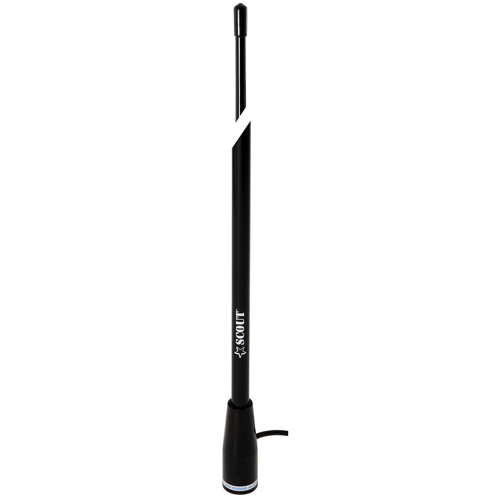 Scout 5 Black VHF Antenna 3dB Nylon Ferrule w5M RG58 Coax KS22
