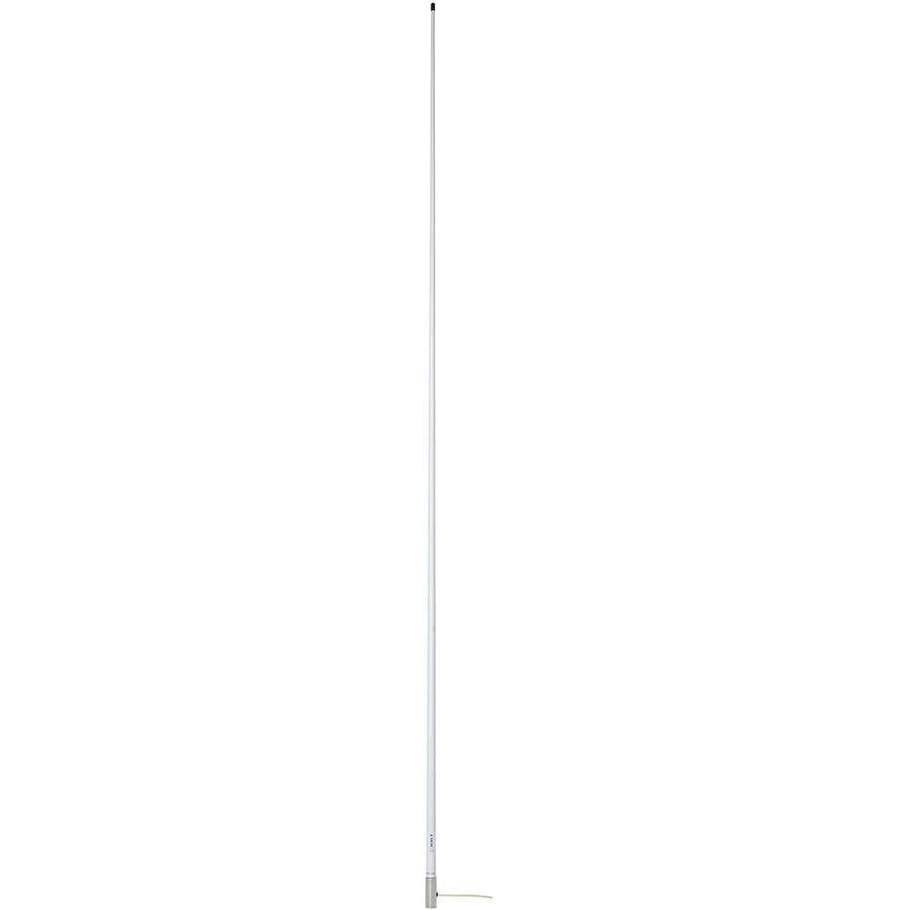Scout 8 White VHF Antenna 6dB Stainless Steel Ferrule w5M RG58 Coax Includes PL259 KS42