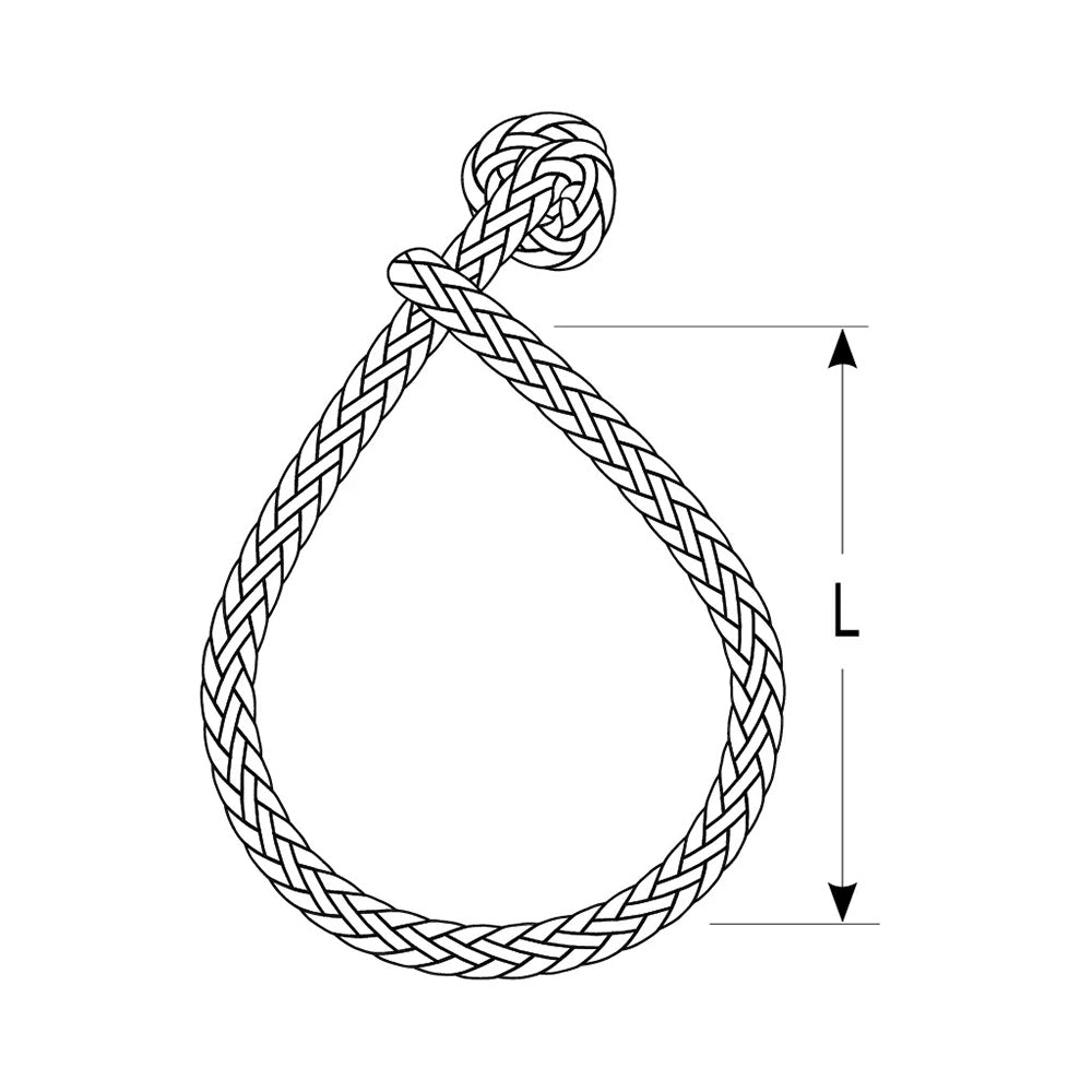 Ronstan Soft Shackle Size XS 25mm x 50mm wRobline Line