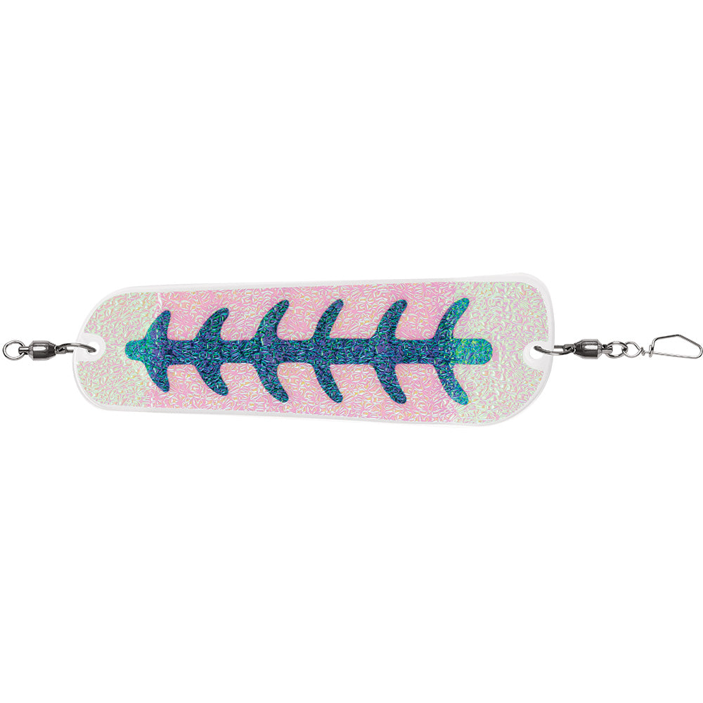 LuhrJensen Money Roll Flasher 814 Pearl Blue Skeleton