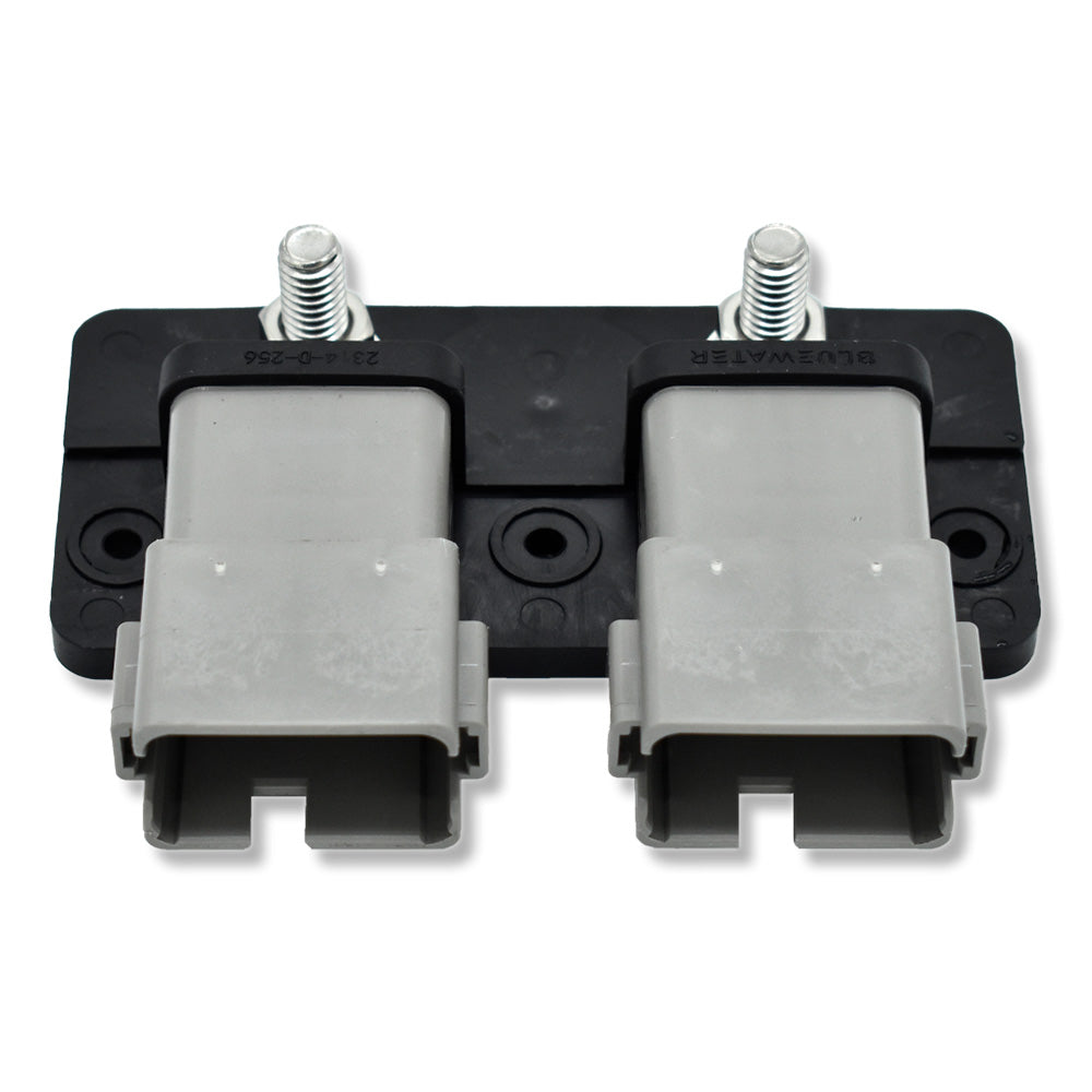 Bluewater Dual 12 Position Male Sealed Deutsch Connector Busbar 516 Stud