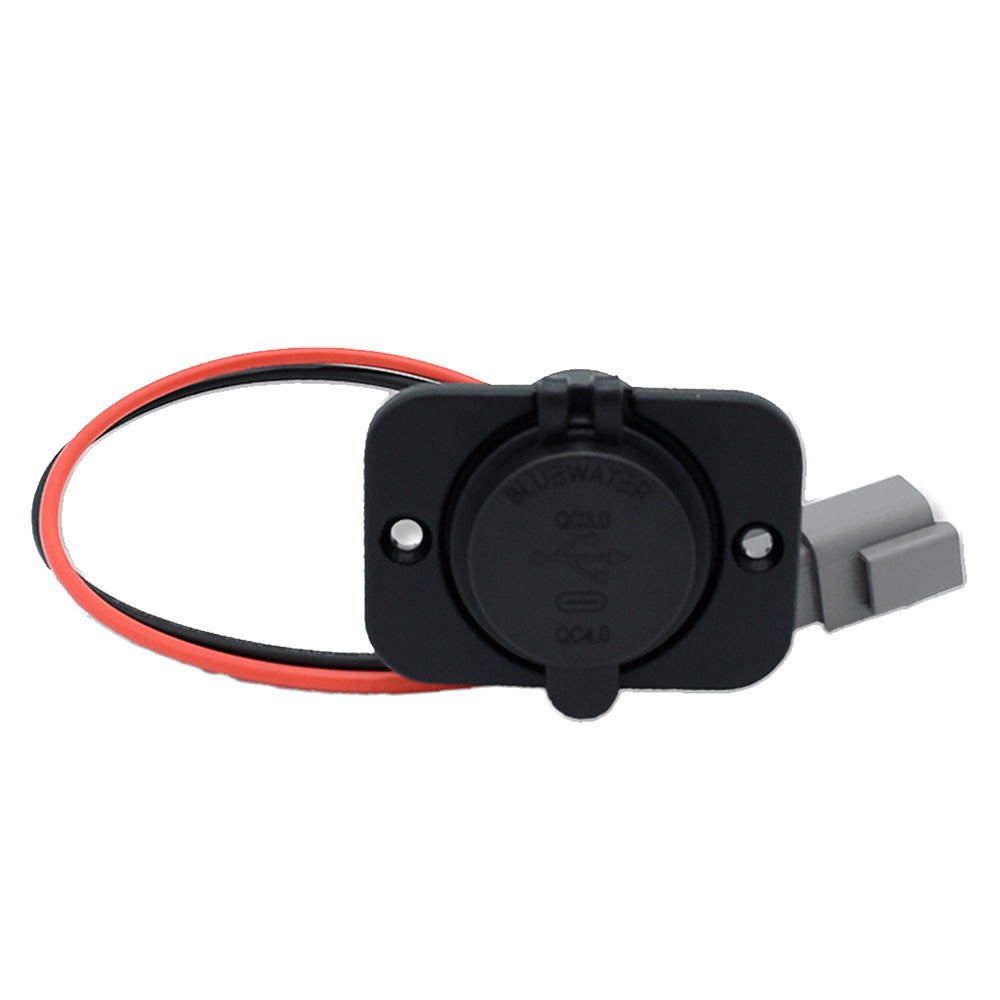 Bluewater USBUSBC wDeutsch Connector Plate