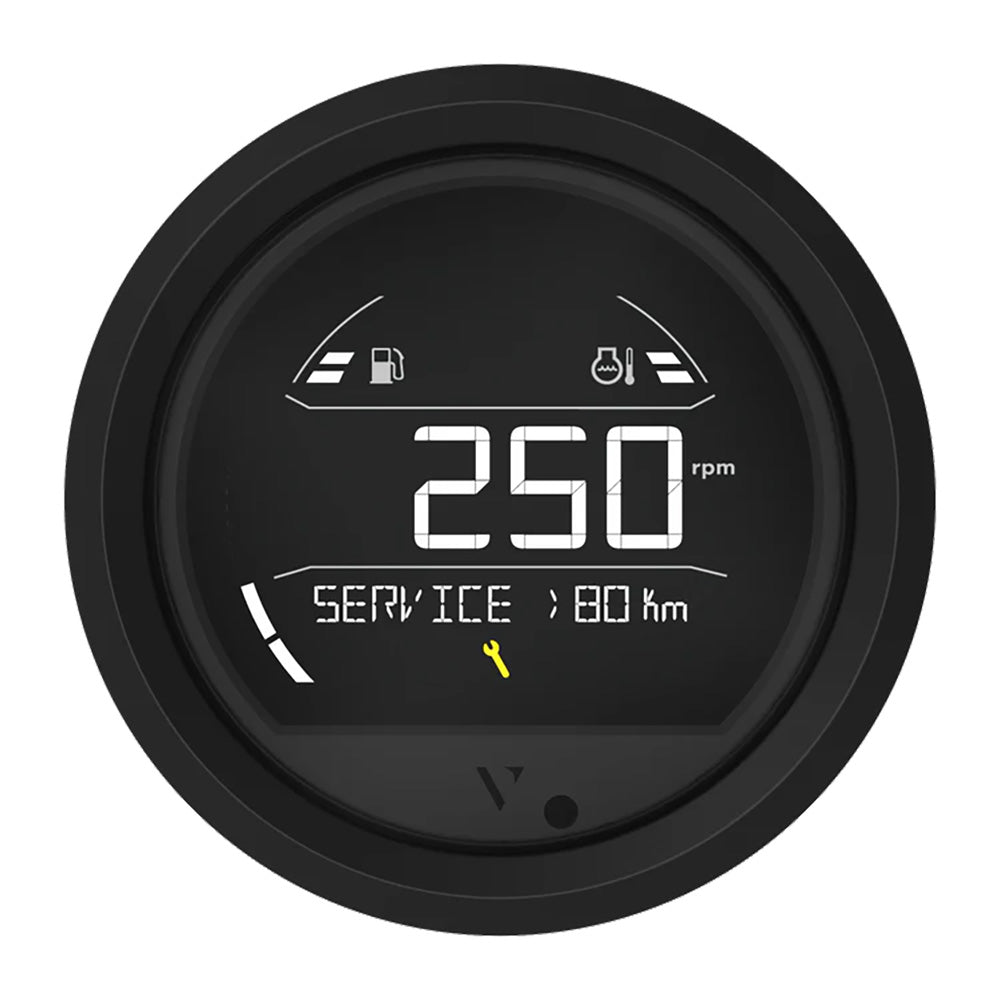 Veratron VL Digital 85 wTriangular Black Bezel