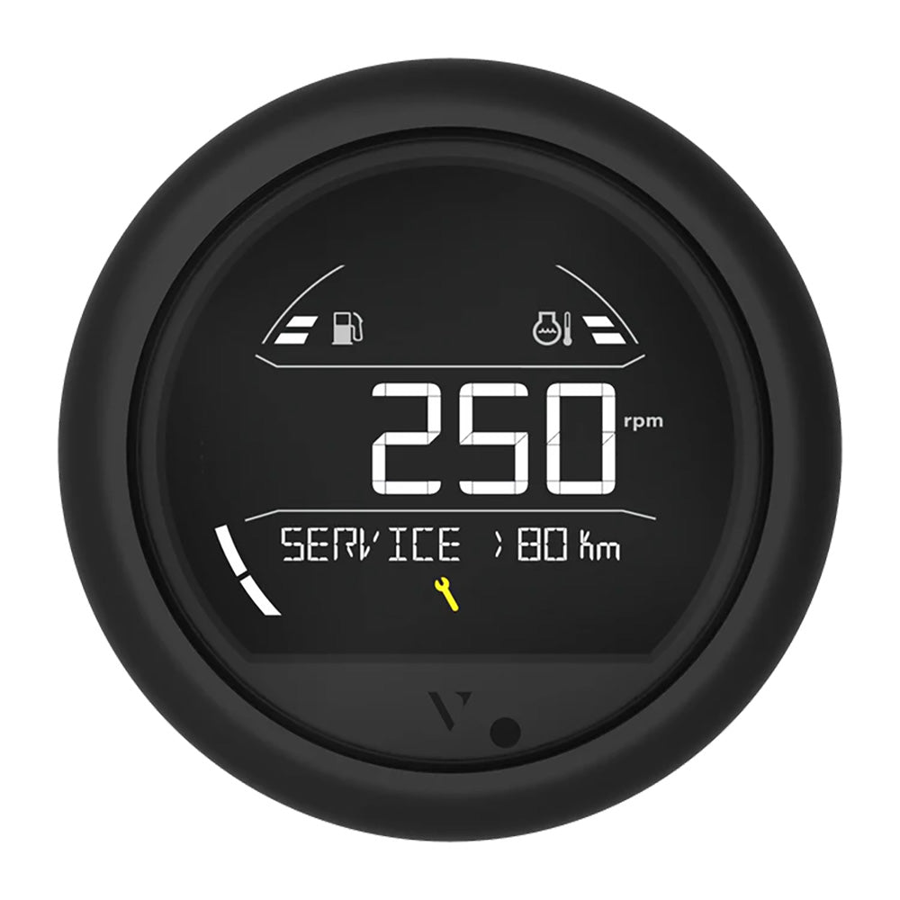 Veratron VL Digital 85 wRound Black Bezel