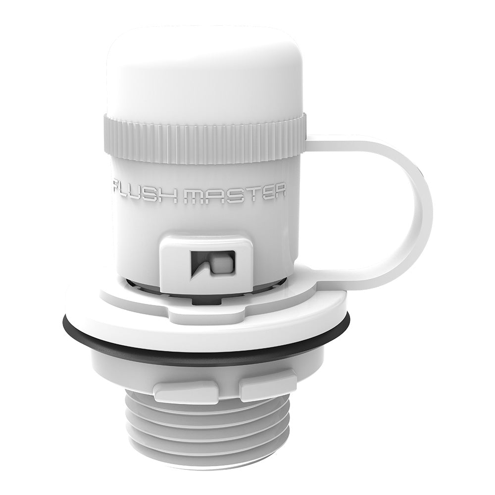 Flushmaster Flush Port Quick Connect fMercury White