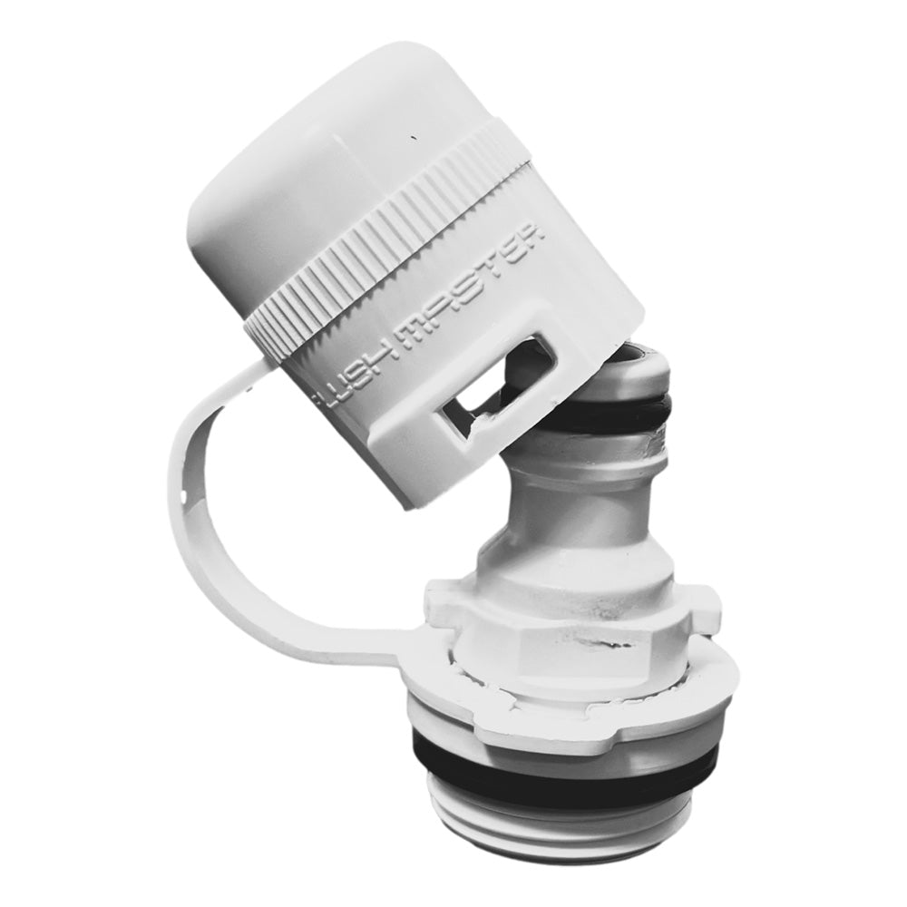 Flushmaster Flush Port Quick Connect fSuzuki White