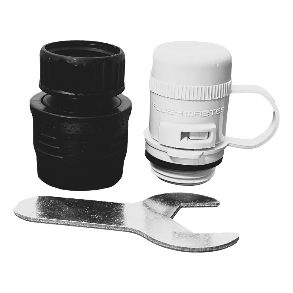 Flushmaster Flush Port Quick Connect fSuzuki White