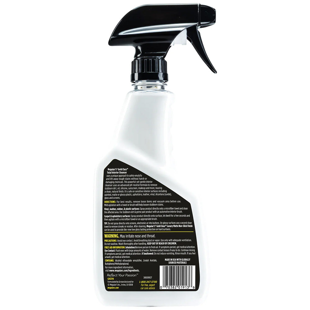Meguiars Gold Class Total Interior Cleanser 16oz
