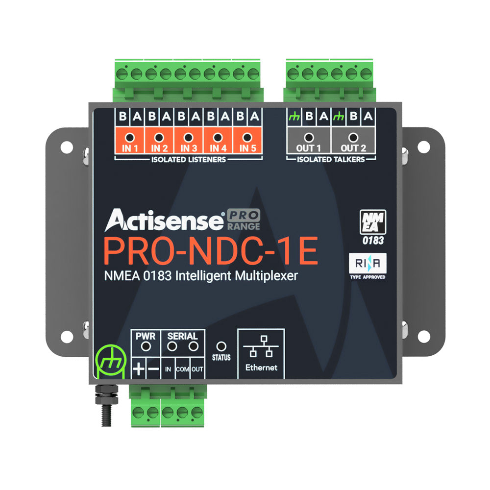 Actisense PRO NMEA 0183 Multiplexer 5 Inputs 2 ISODrive Outputs Ethernet Serial Connections