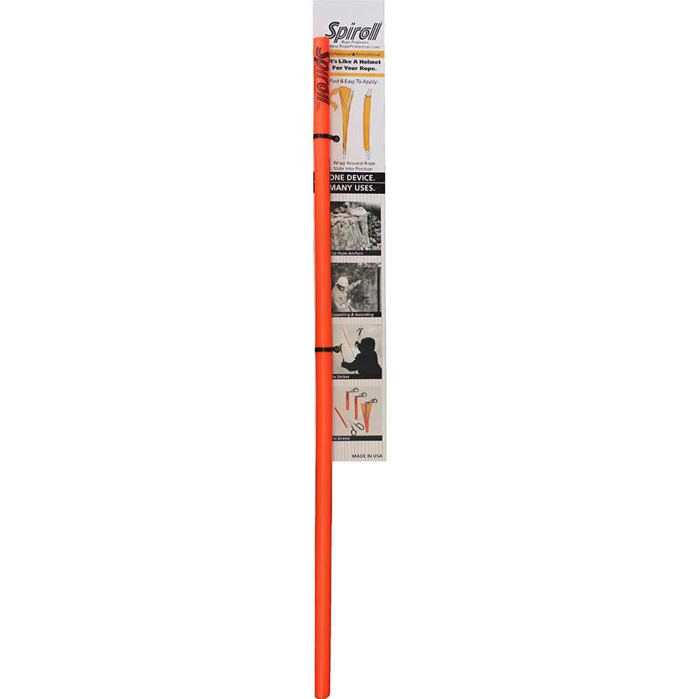 Spiroll Rope Protector Orange fLines 12 Greater