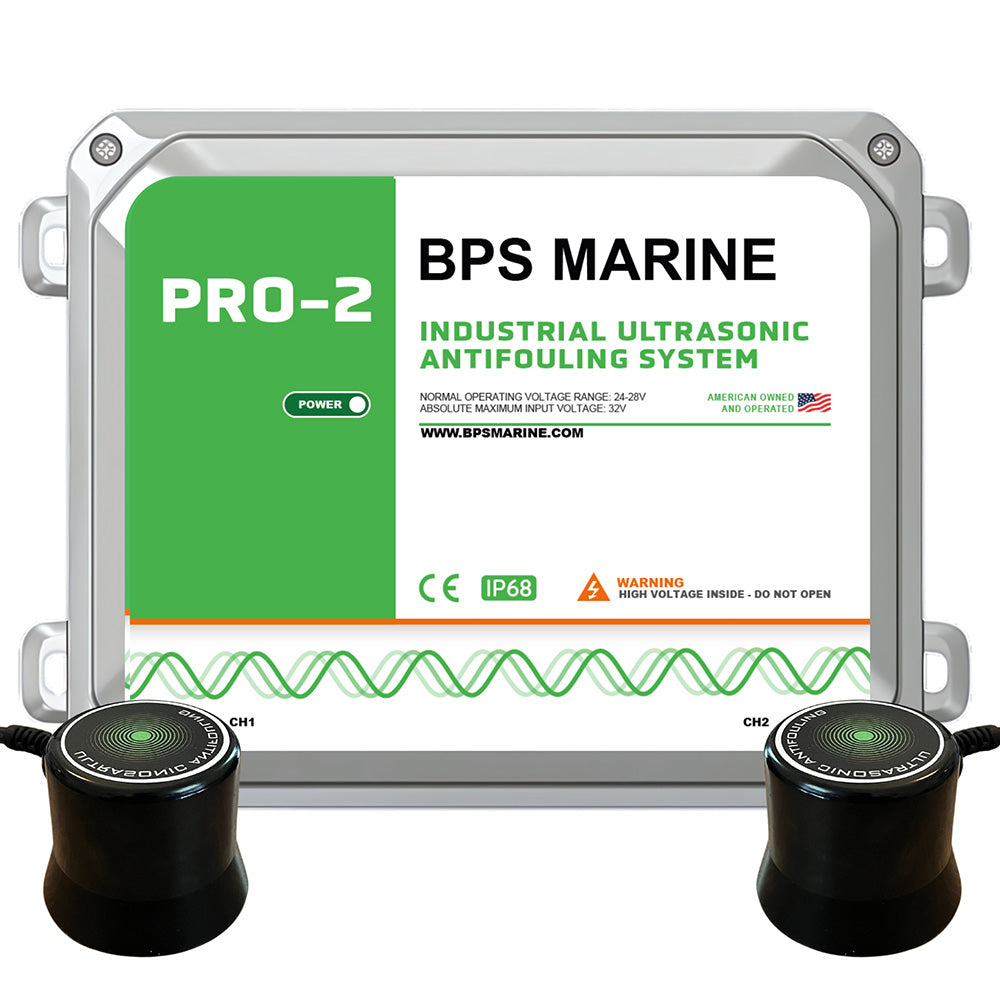BPS Marine PRO2 2Transducer Ultrasonic Antifouling System 24VDC