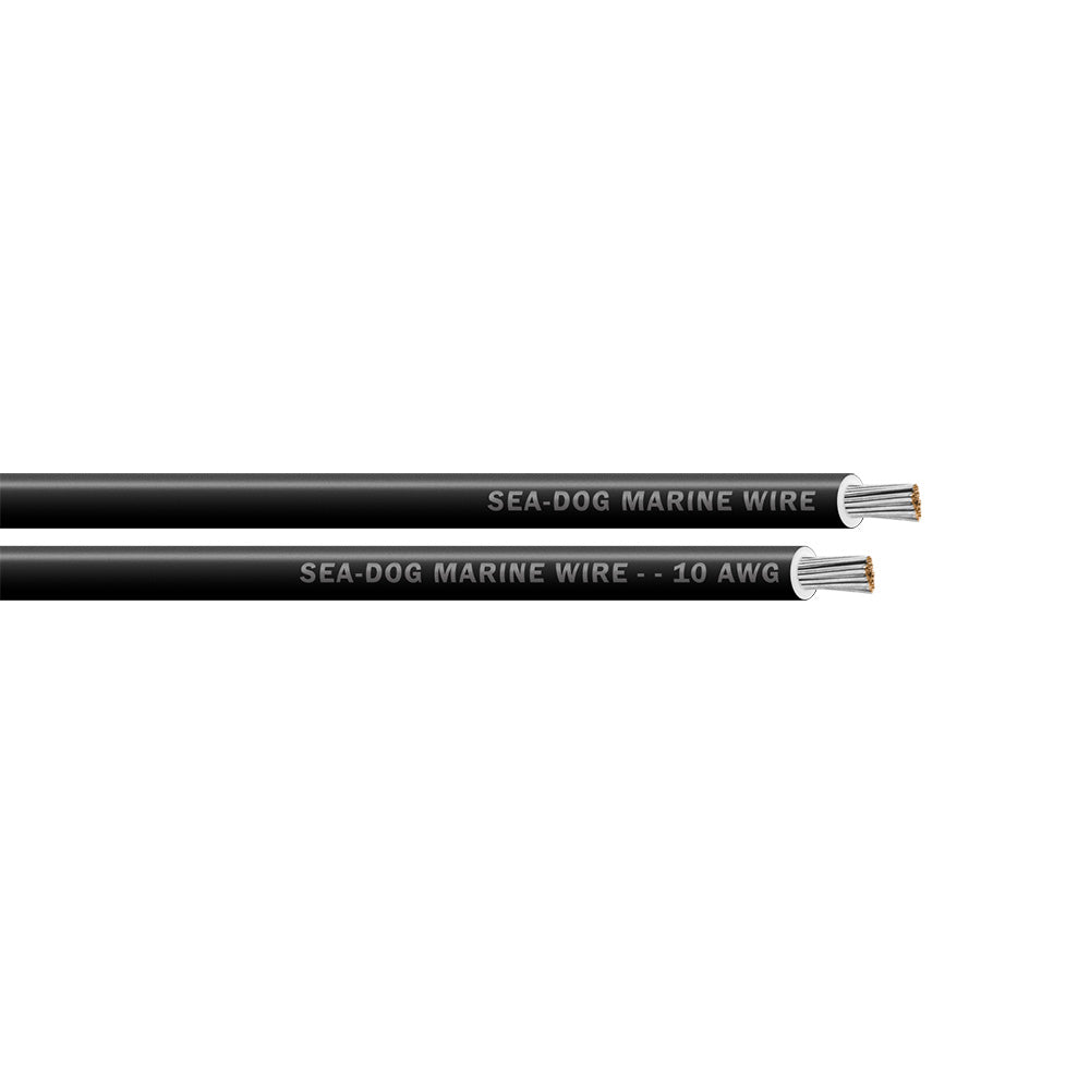 SeaDog 10 AWG Black Primary Wire 100 8010012