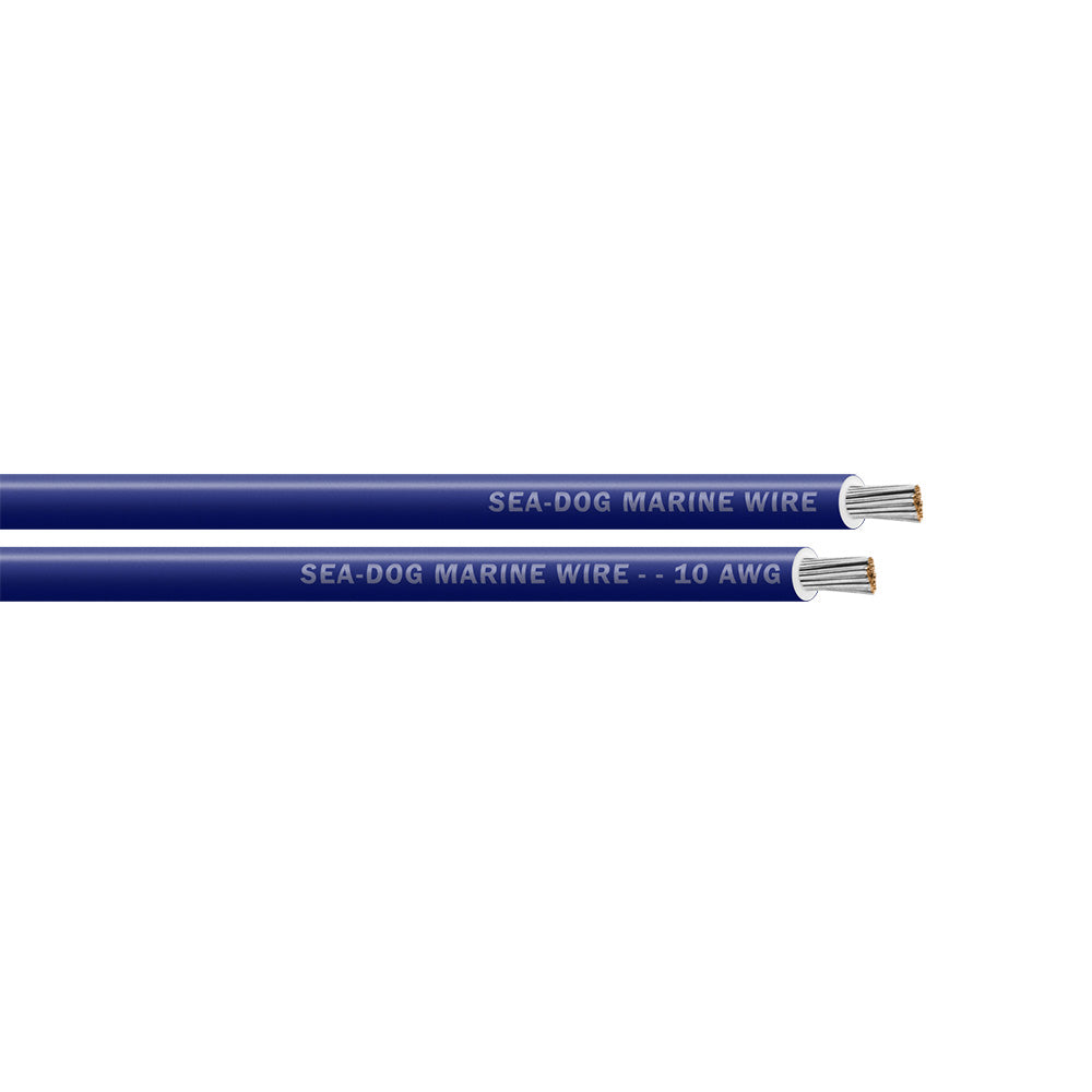 SeaDog 10 AWG Dark Blue Primary Wire 100 8010062