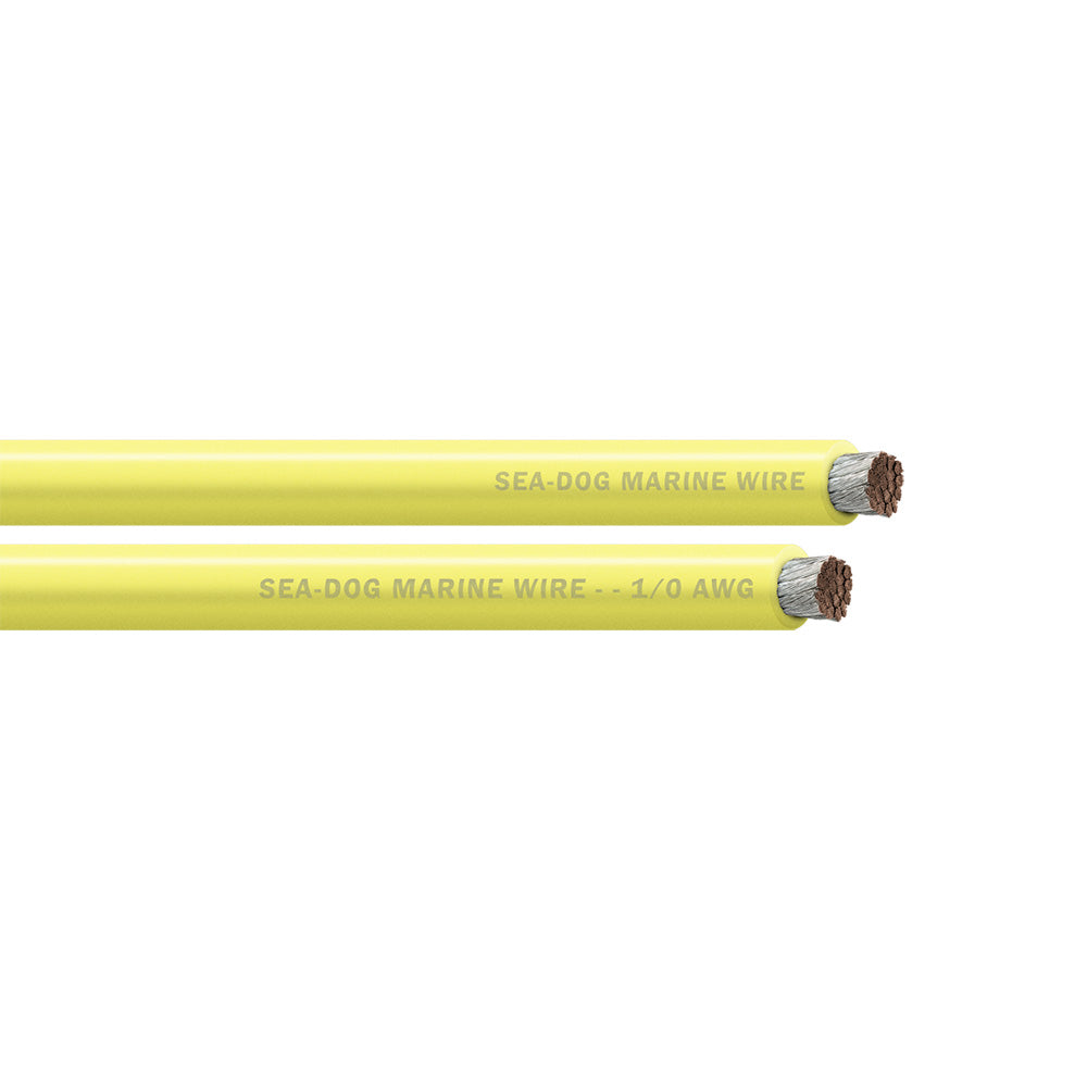 SeaDog 10 AWG Yellow Battery Cable 100 8011032