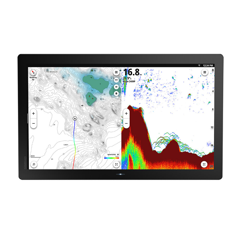 Simrad NSO 4 22 MFD wCMAP Discover X North America Chart