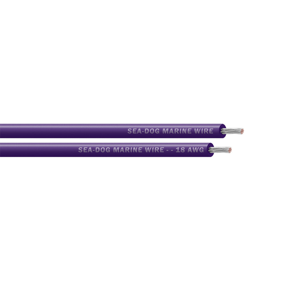 SeaDog 18 AWG Purple Primary Wire 250 8018104