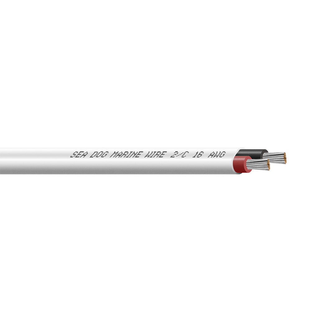 SeaDog 182 AWG Flat Duplex Wire RedBlack 100 8018202