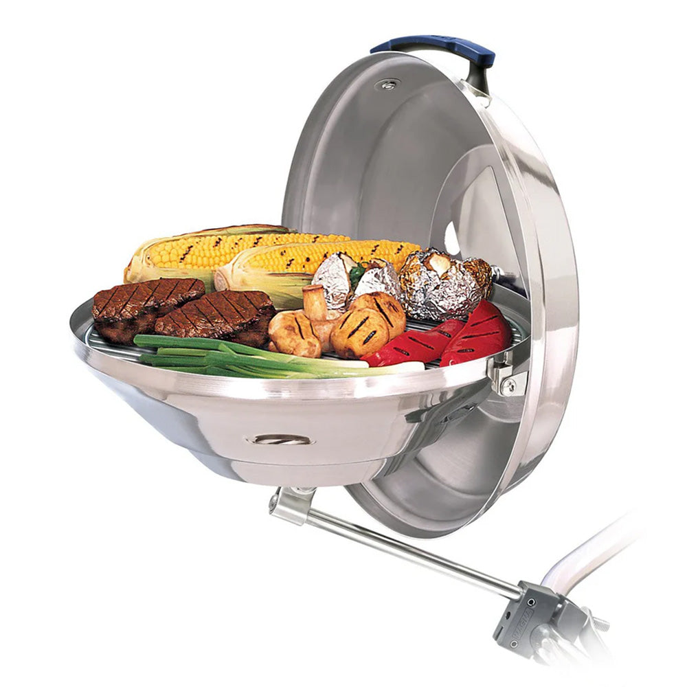 Magma Marine Kettle Charcoal Grill wHinged Lid Party Size A10114CE