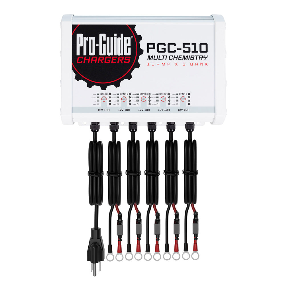ProGuide 5 Bank OnBoard Battery Charger 12V 40Amp PGC510