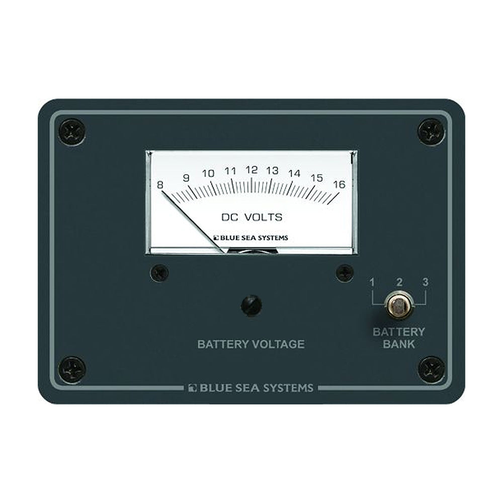 Blue Sea 8015 DC Analog Voltmeter wPanel