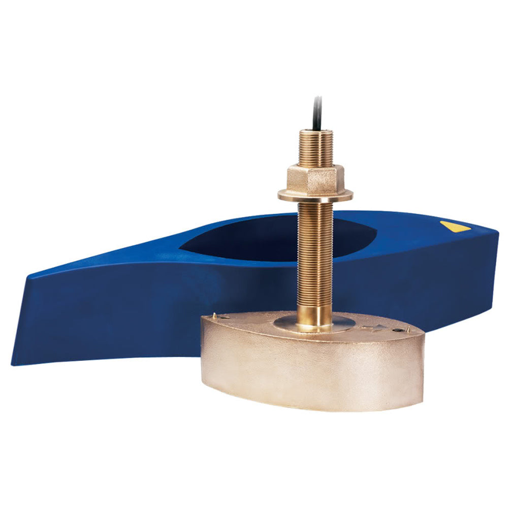 Furuno 526THDD Bronze Broadband ThruHull Transducer wTemp BuiltIn Diplexer HiSpeed Fairing Block 1kW 10Pin